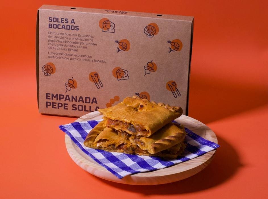 La empanada gallega de Pepe Solla (3 Soles Guía Repsol) llega a las estaciones de servicio de Repsol