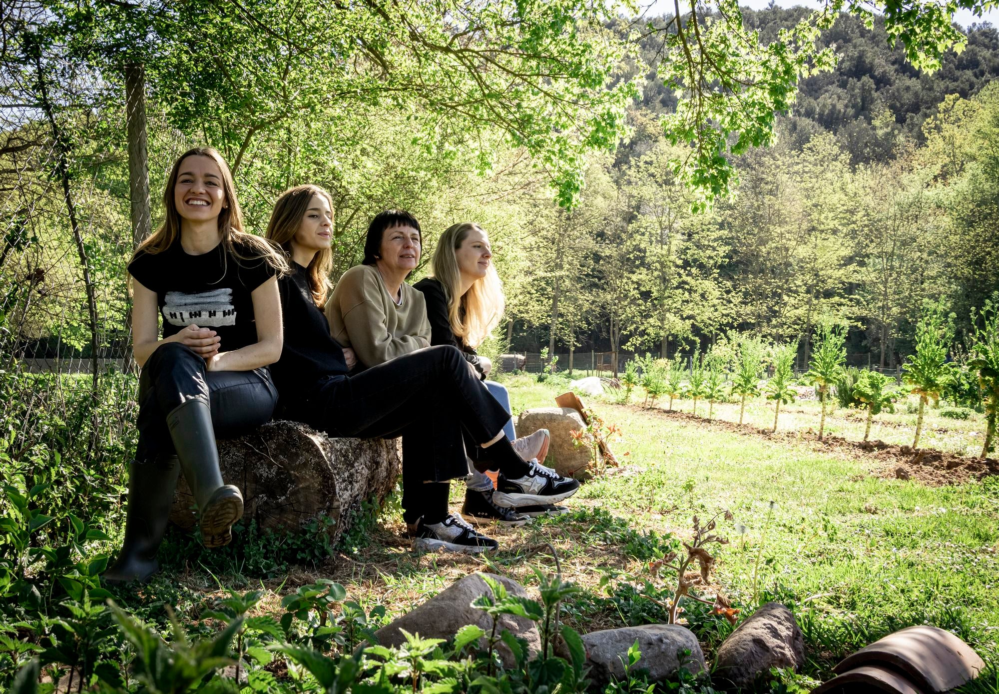 Las tres hijas de Fina Puigdevall trabajan en 'Les Cols'. Foto: 'Les Cols