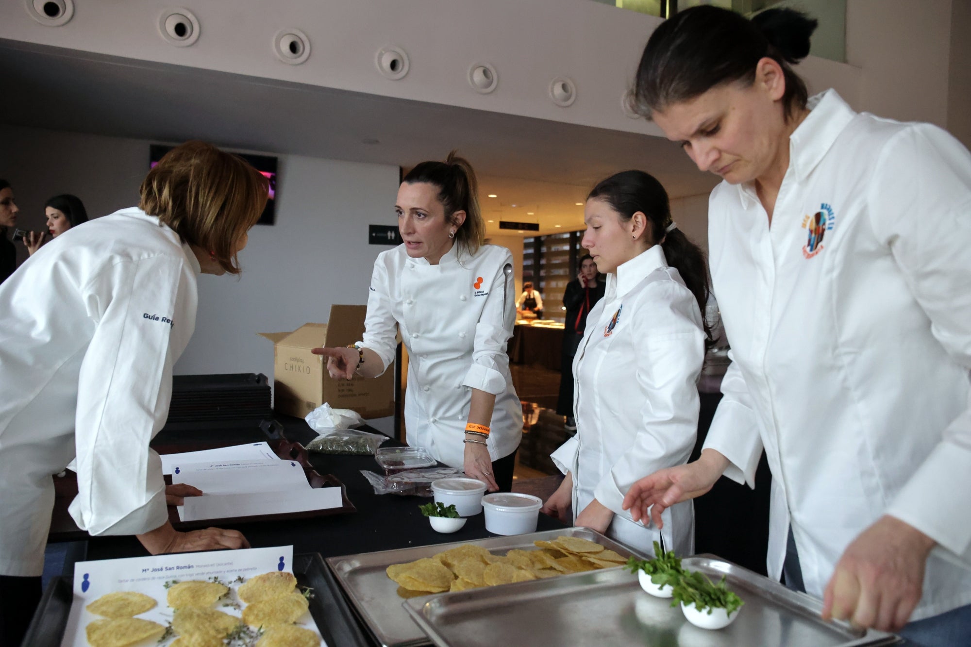 Vídeo: así se hizo el primer menú de Gala elaborado solo por mujeres cocineras