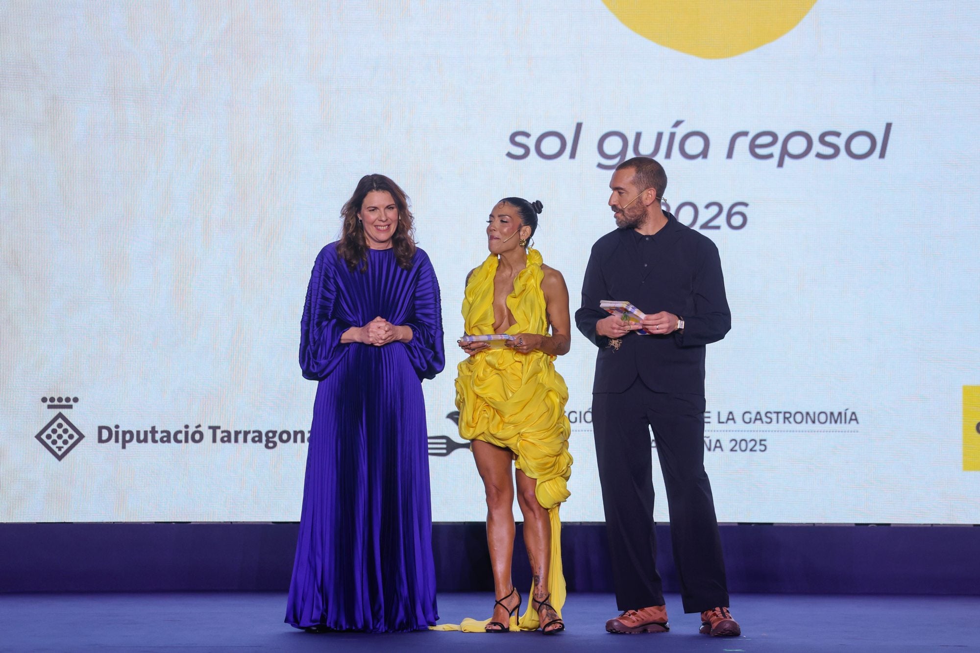 María Ritter, Lorena Castell y Jorge Ponce.
