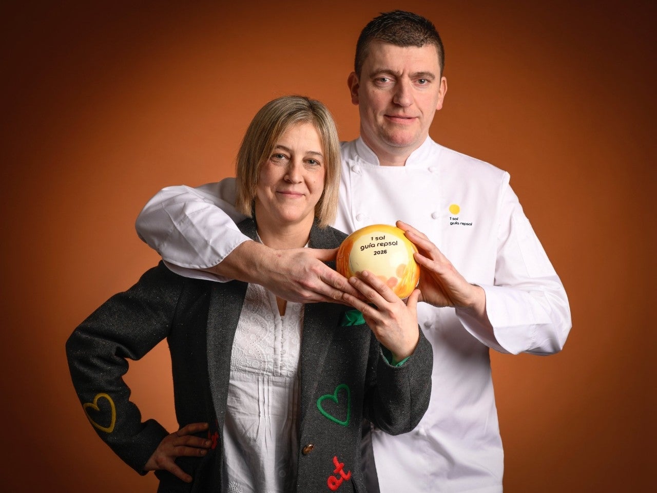 Vicente Suárez y Sonia González, de Cocina Cabal (Oviedo, Asturias).