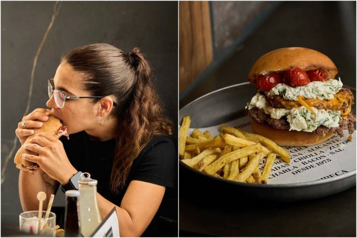 Podemos encontrar tomates cherry en más de una hamburguesa en ‘Tribeca’. Foto: Facebook ‘Tribeca’