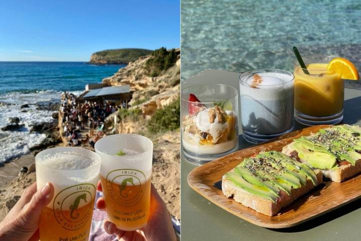 Cócteles y desayunos en Cala Escondida (Ibiza)