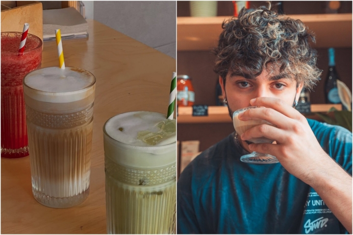 Diferentes 'ice latte' para el verano. Foto: Facebook Mora Caffé