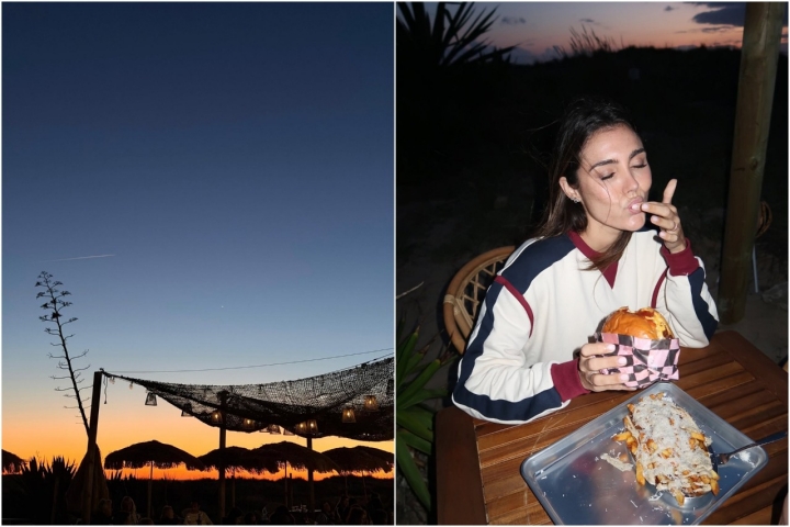 Smash burgers y atardeceres, la mezcla perfecta para muchos. Foto: Instagram El Trompeta