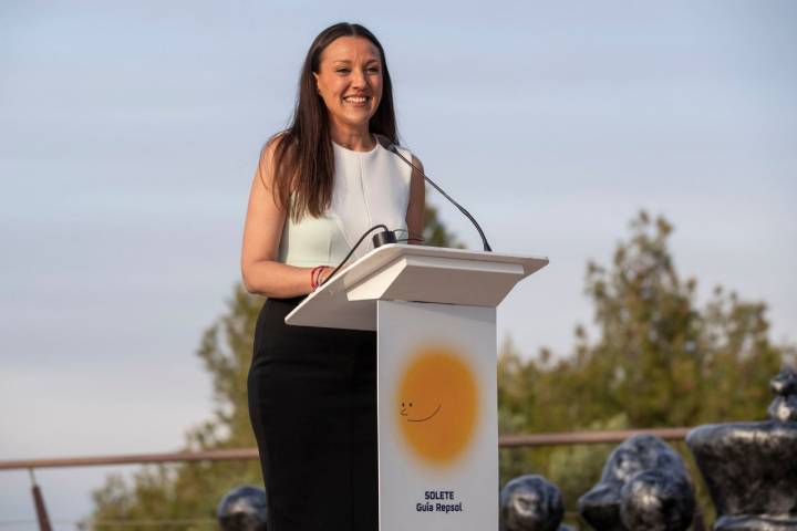 Carmen Conesa, consejera de Turismo de la Región de Murcia, agredeció la confianza por parte de Guía Repsol. Foto: Marcial Guillén