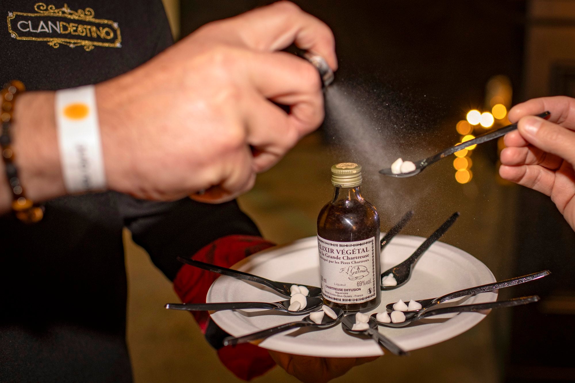 Y, para cerrar el cóctel, unos chupitos muy especiales.