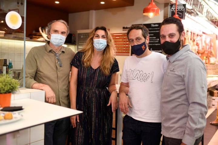 María Ritter junto al equipo de 'Miga Cana', nuevo Solete de Madrid.