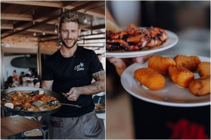 Croquetas, arroces y sobre todo buen pulpo roquero en 'El Líos'. Facebook 'El Líos'