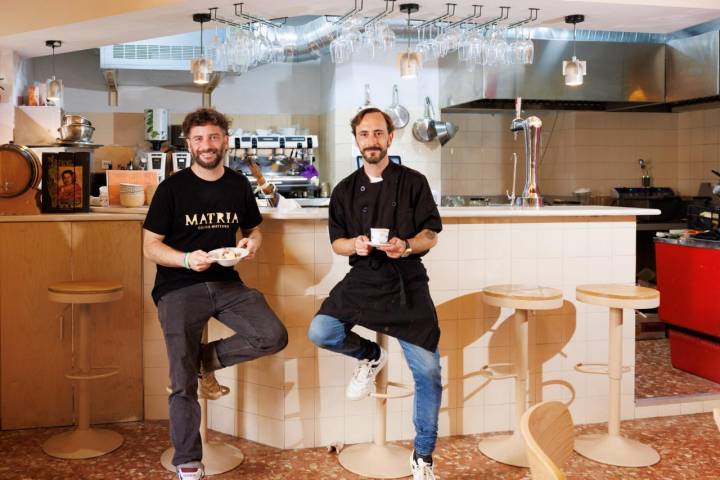 David Ripalda y Mario Pizarro, del restaurante 'Matria', Jerez de la Frontera