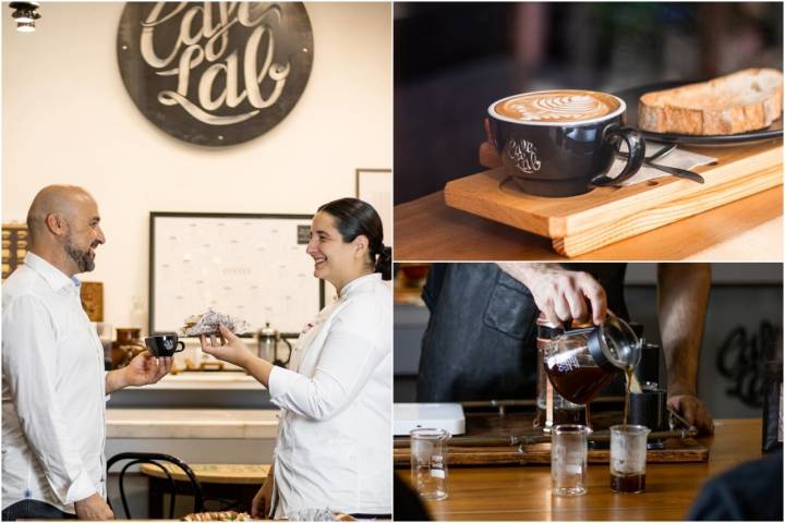 La cocinera María Gómez ideó un bocadillo para ‘CafeLab’. Foto: Facebook ‘CafeLab’