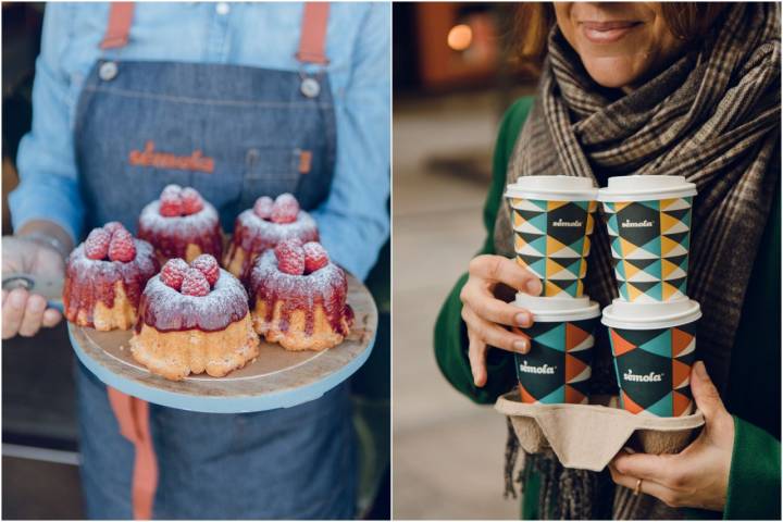 Los 'teacakes' de frambuesa y albaricoque son especialmente apetitosos en estas fechas. Foto: 'Sémola'