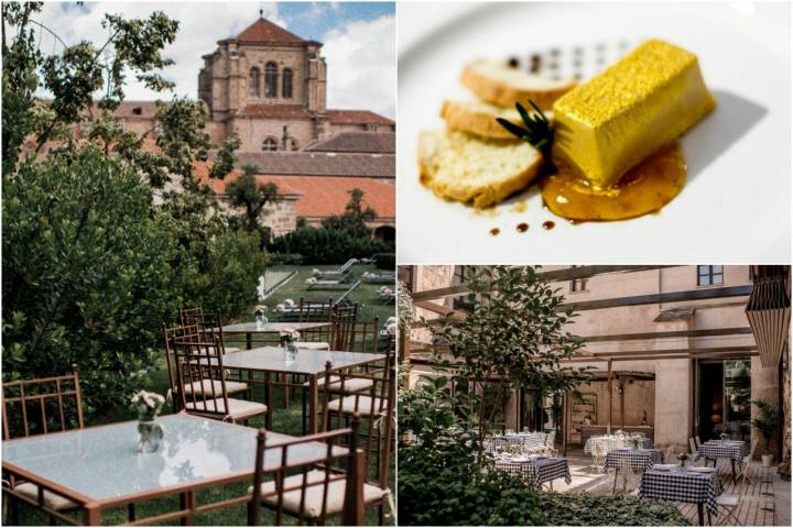 Buena cocina y un rincón privilegiado en Salamanca. Foto: Facebook 'Hospes Palacio de San Esteban'