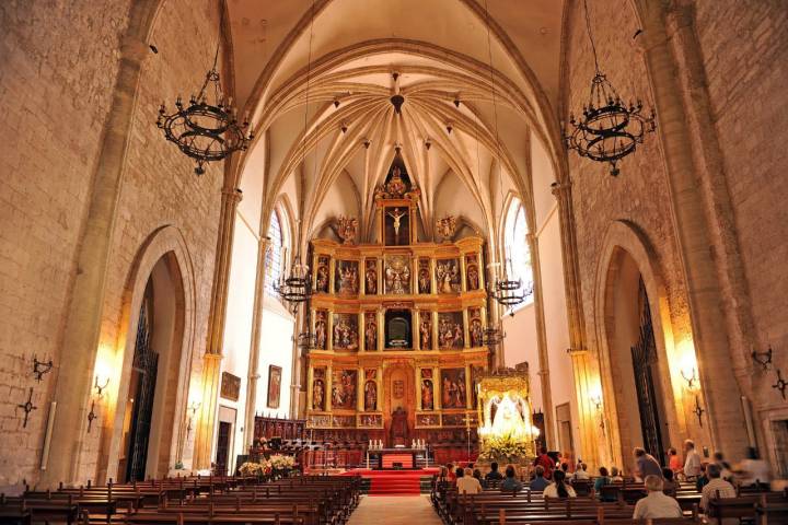 La Catedral de Ciudad Real tiene una sola nave de 34 horas. Foto: Shutterstock.