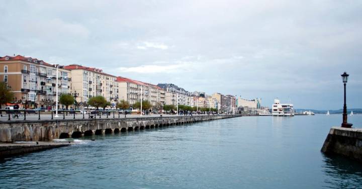 Panorámica de Santander.