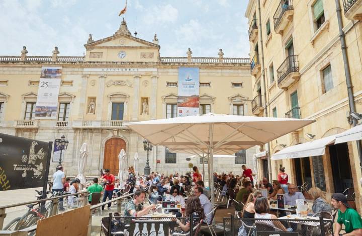 Restaurantes de Tarragona. Plaça de la Font