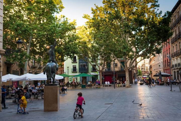 Paseo por Zaragoza: Plaza San Felipe