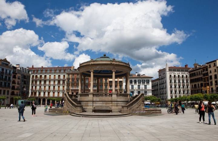 Pamplona - Plaza del Castillo