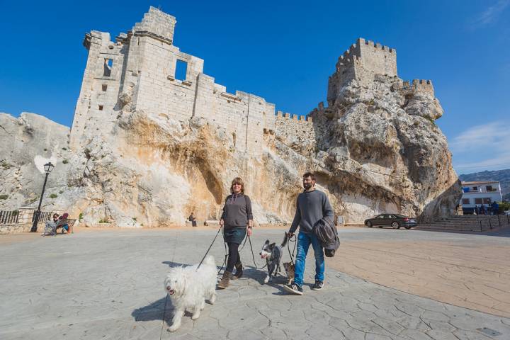 Descubriendo el castillo.