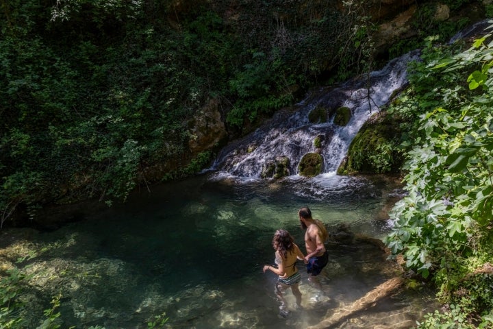 Aguas turquesas para el calor.