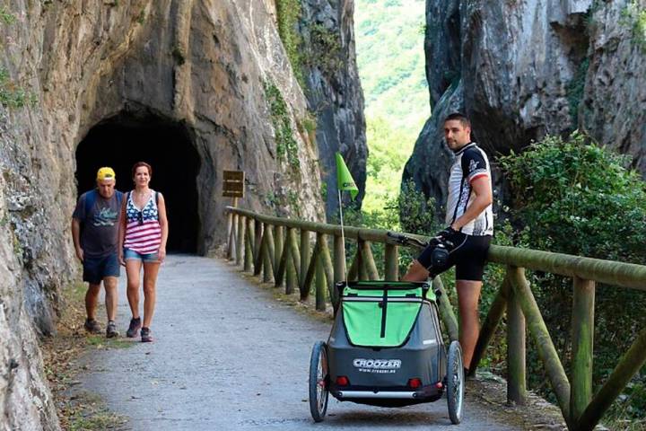 Senda del oso: Parte del camino. Foto: Pekebikers