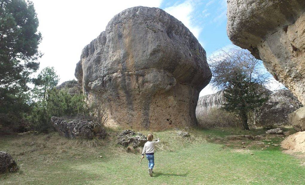 Disfrutando al aire libre.