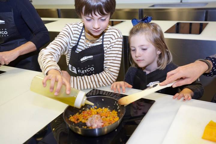 curso cocina niños mercado abastos vitoria