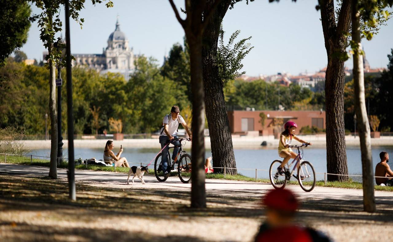 El mayor pulmón de Madrid se respira mejor en familia