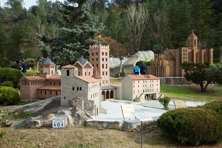 El parque Cataluña en miniatura. Foto: Shutterstock.