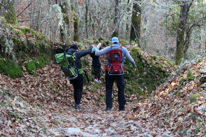 Disfrutando del Camino del Agua en Las Batuecas.
