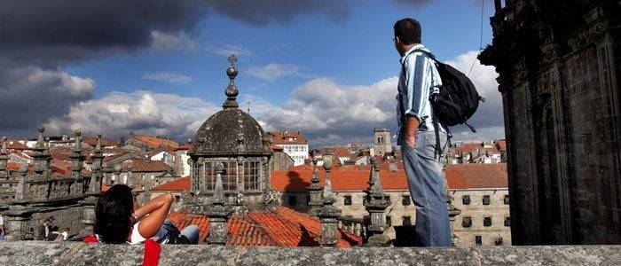 Cubierta de la Catedral de Santiago. / Cedida por: Turismo de Santiago.