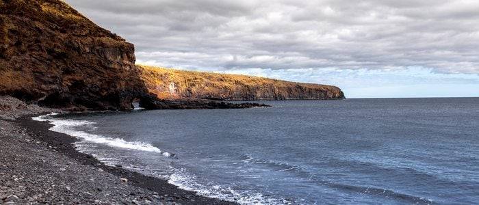 Playa en La Gomera.