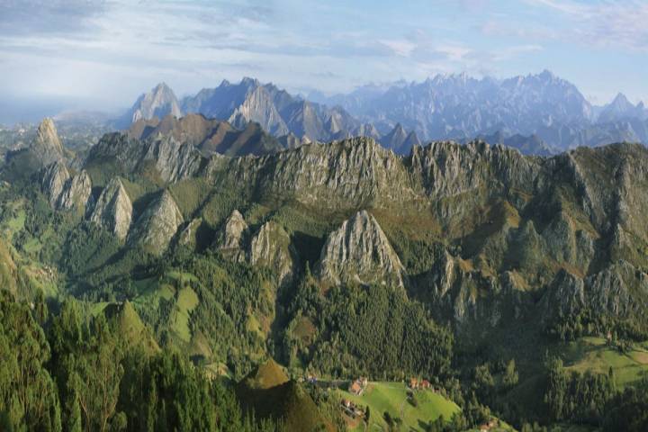 Las espectaculares vistas del Mirador del Fito.