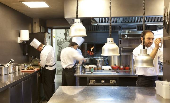 La cocina de El Celler de Can Roca. Foto: Celler de Can Roca.