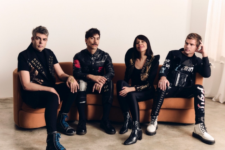 Los integrantes del grupo Dorian.