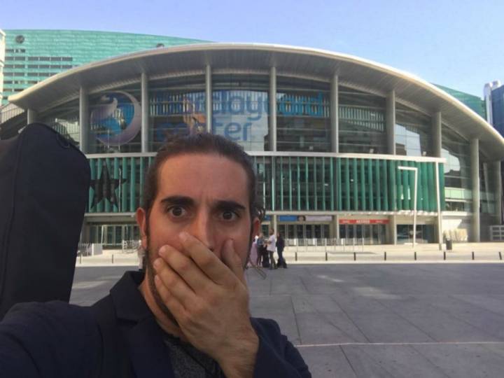 El Palacio de los Deportes de Madrid impresiona. Foto: Andrés Suárez.