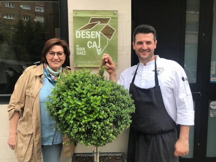 Luisa Martín junto a Iván Sáez ('Desencaja')