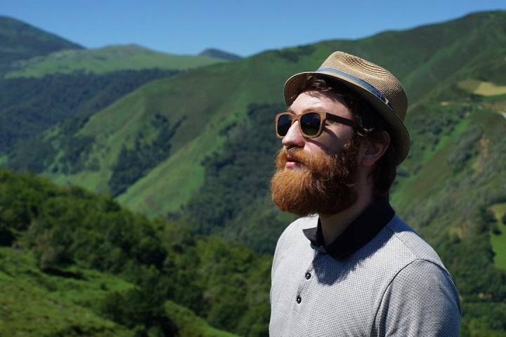 Durante un viaje a Tojos, en Cantabria. Foto: Instagram Manuel Burque.