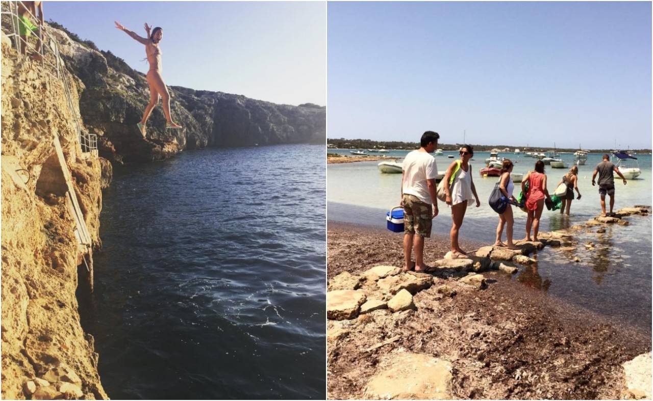 "Me encanta Formentera, sobre todo la Caló d'Es Mort"