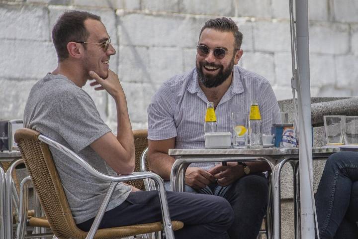 Ni Alberto ni Rober son de 'gin tonic'.