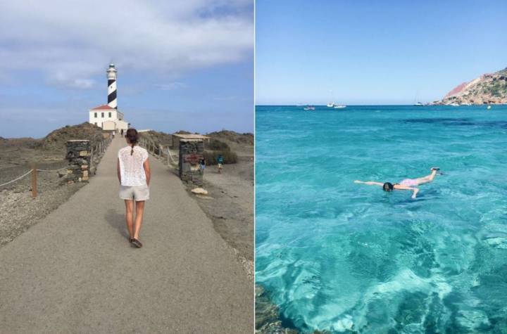 Menorca es otro de esos lugares que las enamora y a donde, cada vez que pueden, se escapan. Foto: Três Studio.