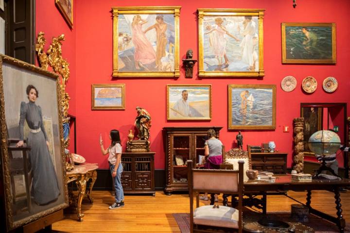 Visitar virtualmente el Museo Sorolla, una experiencia muy placentera. Foto: Eva Máñez.