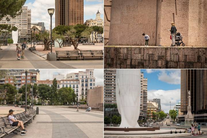 Visita obligada a la plaza de Colón