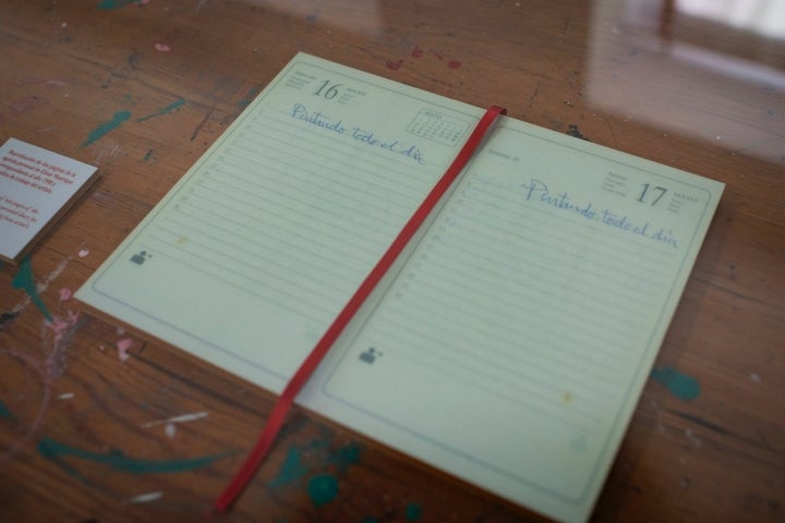 Agenda de trabajo de César Manrique (Lanzarote)