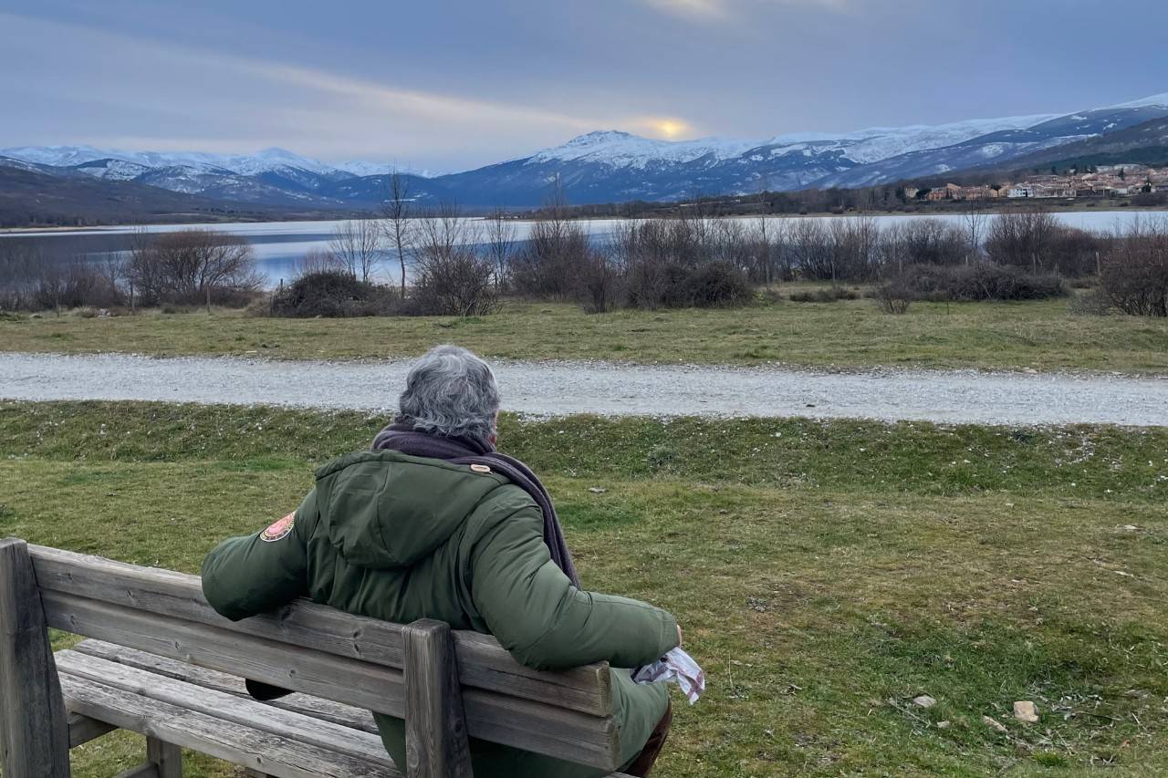 Valle del Lozoya. Banco invernal.