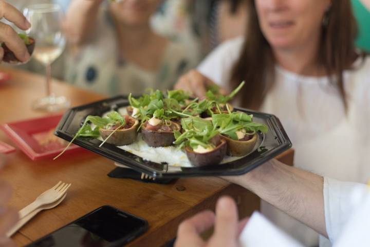 Festival 'Bay of Biscay' (Bermeo): comida