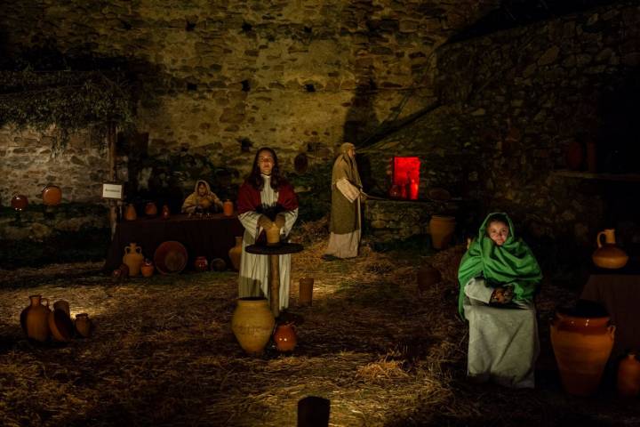 Los belenes vivientes, y sus alfareros cuentan con una tradición de varias décadas en la región.