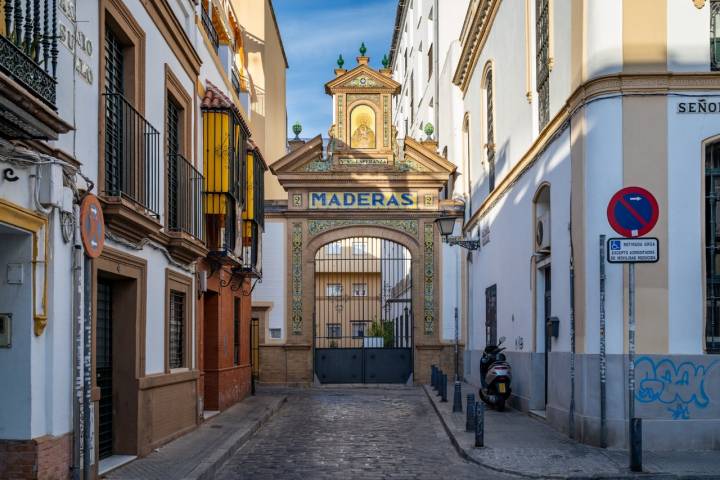 La antigua Fábrica de Maderas.