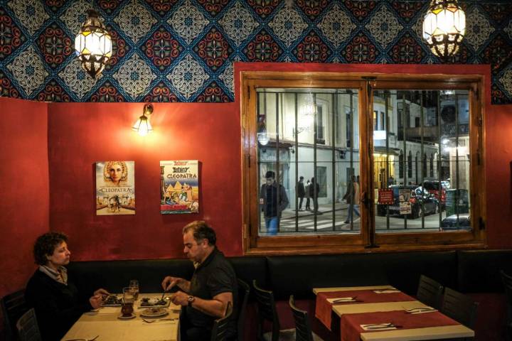 Sala del restaurante egipcio 'Samara'