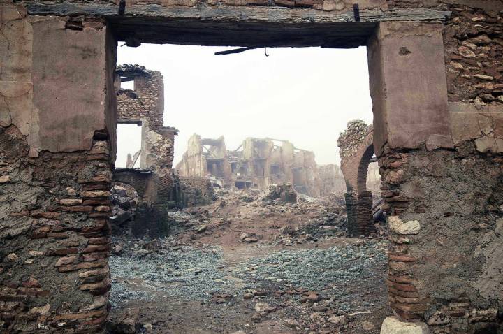 Las ruinas de Belchite.